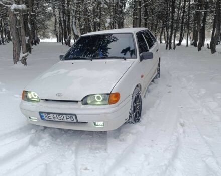 Белый ВАЗ 2114 Самара, объемом двигателя 1.6 л и пробегом 107 тыс. км за 2500 $, фото 1 на Automoto.ua