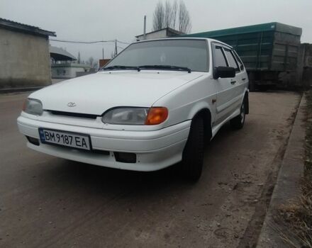 Белый ВАЗ 2114 Самара, объемом двигателя 1.6 л и пробегом 200 тыс. км за 2300 $, фото 1 на Automoto.ua