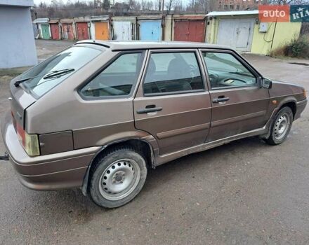 Бежевый ВАЗ 2114 Самара, объемом двигателя 1.6 л и пробегом 133 тыс. км за 2100 $, фото 3 на Automoto.ua