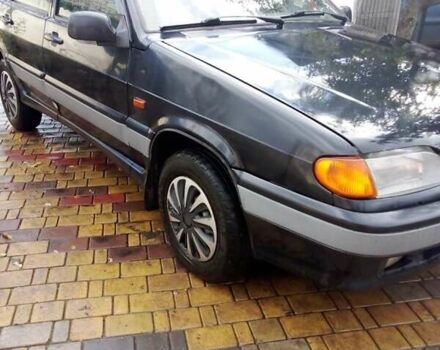 Черный ВАЗ 2114 Самара, объемом двигателя 1.5 л и пробегом 170 тыс. км за 1800 $, фото 2 на Automoto.ua