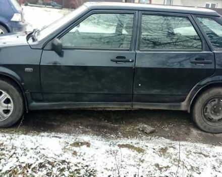 Черный ВАЗ 2114 Самара, объемом двигателя 1.5 л и пробегом 115 тыс. км за 1400 $, фото 4 на Automoto.ua