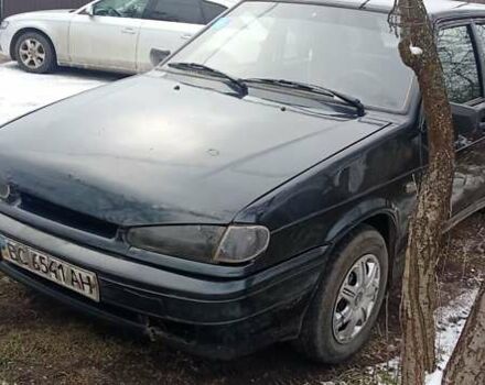 Черный ВАЗ 2114 Самара, объемом двигателя 1.5 л и пробегом 115 тыс. км за 1400 $, фото 5 на Automoto.ua