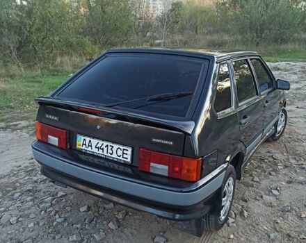 Черный ВАЗ 2114 Самара, объемом двигателя 1.5 л и пробегом 127 тыс. км за 3200 $, фото 3 на Automoto.ua