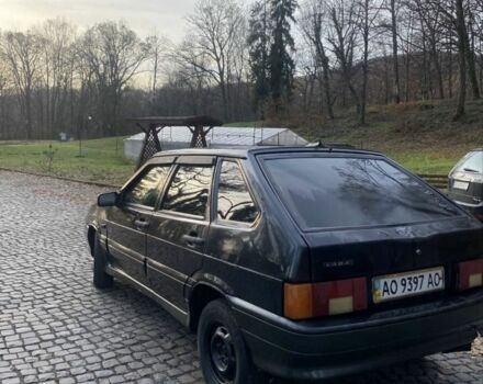 Черный ВАЗ 2114 Самара, объемом двигателя 1.5 л и пробегом 260 тыс. км за 550 $, фото 2 на Automoto.ua
