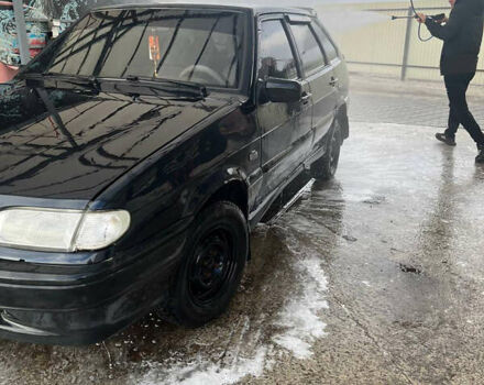 Черный ВАЗ 2114 Самара, объемом двигателя 1.6 л и пробегом 300 тыс. км за 1650 $, фото 5 на Automoto.ua