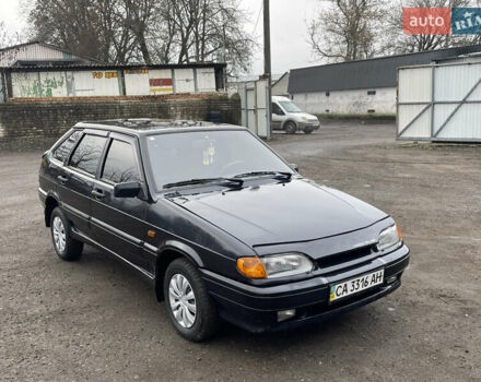 Черный ВАЗ 2114 Самара, объемом двигателя 1.5 л и пробегом 130 тыс. км за 2250 $, фото 1 на Automoto.ua