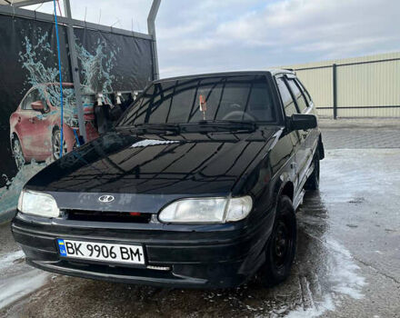 Черный ВАЗ 2114 Самара, объемом двигателя 1.6 л и пробегом 300 тыс. км за 1650 $, фото 1 на Automoto.ua