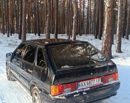 Черный ВАЗ 2114 Самара, объемом двигателя 1.5 л и пробегом 220 тыс. км за 2200 $, фото 5 на Automoto.ua