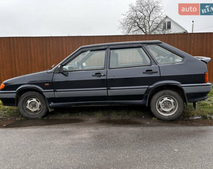 Черный ВАЗ 2114 Самара, объемом двигателя 1.5 л и пробегом 102 тыс. км за 2500 $, фото 4 на Automoto.ua