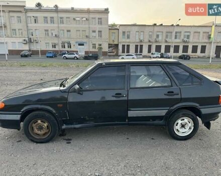 Черный ВАЗ 2114 Самара, объемом двигателя 1.6 л и пробегом 98 тыс. км за 999 $, фото 3 на Automoto.ua