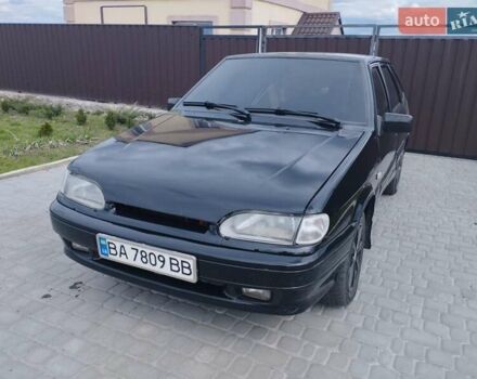 Черный ВАЗ 2114 Самара, объемом двигателя 1.5 л и пробегом 321 тыс. км за 2100 $, фото 2 на Automoto.ua