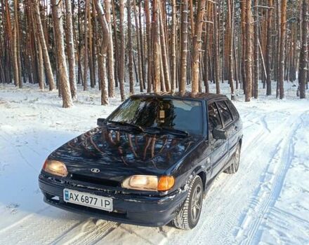Черный ВАЗ 2114 Самара, объемом двигателя 1.5 л и пробегом 220 тыс. км за 2200 $, фото 1 на Automoto.ua