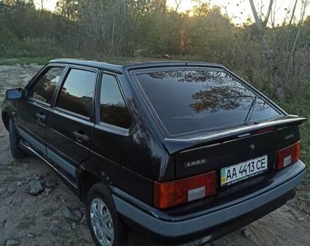 Черный ВАЗ 2114 Самара, объемом двигателя 1.5 л и пробегом 127 тыс. км за 3200 $, фото 7 на Automoto.ua