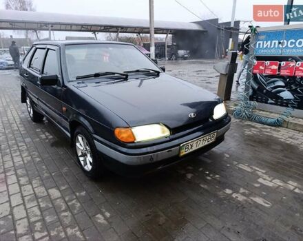 Черный ВАЗ 2114 Самара, объемом двигателя 1.6 л и пробегом 270 тыс. км за 1500 $, фото 2 на Automoto.ua