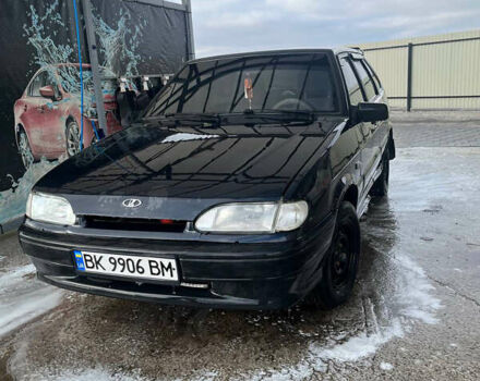 Черный ВАЗ 2114 Самара, объемом двигателя 1.6 л и пробегом 300 тыс. км за 1650 $, фото 4 на Automoto.ua