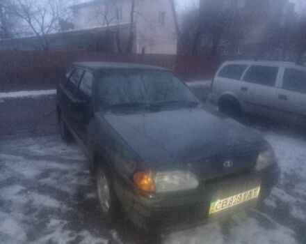 Черный ВАЗ 2114 Самара, объемом двигателя 8 л и пробегом 194 тыс. км за 2000 $, фото 1 на Automoto.ua