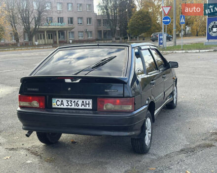 Черный ВАЗ 2114 Самара, объемом двигателя 1.5 л и пробегом 132 тыс. км за 2250 $, фото 3 на Automoto.ua