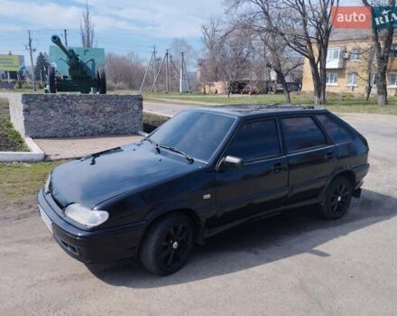 Черный ВАЗ 2114 Самара, объемом двигателя 1.5 л и пробегом 321 тыс. км за 2100 $, фото 1 на Automoto.ua