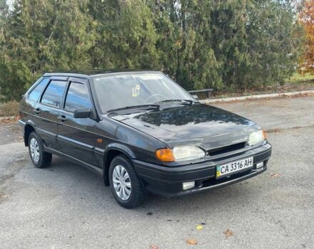 Черный ВАЗ 2114 Самара, объемом двигателя 1.5 л и пробегом 132 тыс. км за 2250 $, фото 1 на Automoto.ua