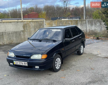 Черный ВАЗ 2114 Самара, объемом двигателя 1.5 л и пробегом 132 тыс. км за 2250 $, фото 1 на Automoto.ua