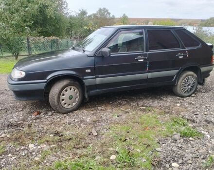 Чорний ВАЗ 2114 Самара, об'ємом двигуна 1.6 л та пробігом 124 тис. км за 1250 $, фото 1 на Automoto.ua