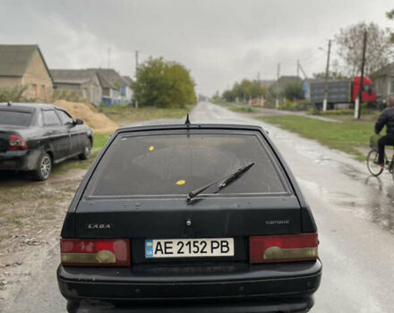 Черный ВАЗ 2114 Самара, объемом двигателя 1.59 л и пробегом 210 тыс. км за 1500 $, фото 2 на Automoto.ua