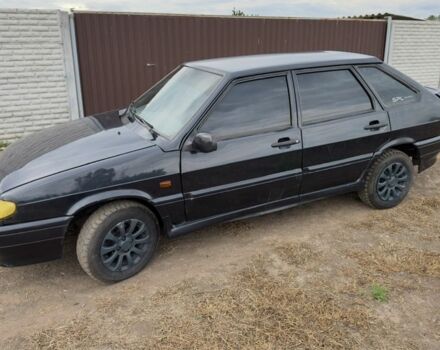 Черный ВАЗ 2114 Самара, объемом двигателя 1.6 л и пробегом 240 тыс. км за 1550 $, фото 6 на Automoto.ua