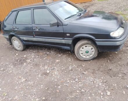 Чорний ВАЗ 2114 Самара, об'ємом двигуна 1.6 л та пробігом 124 тис. км за 1250 $, фото 2 на Automoto.ua