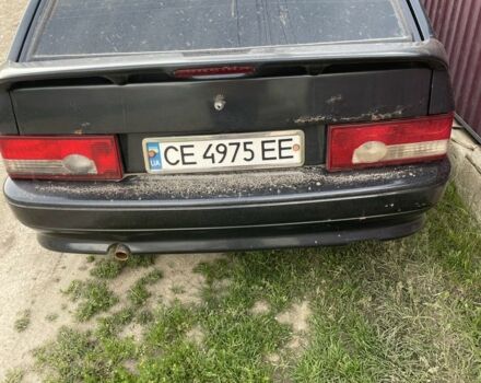 Черный ВАЗ 2114 Самара, объемом двигателя 1.6 л и пробегом 130 тыс. км за 1000 $, фото 4 на Automoto.ua