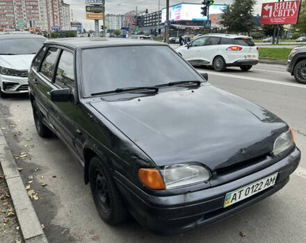 Черный ВАЗ 2114 Самара, объемом двигателя 1.6 л и пробегом 152 тыс. км за 1350 $, фото 2 на Automoto.ua