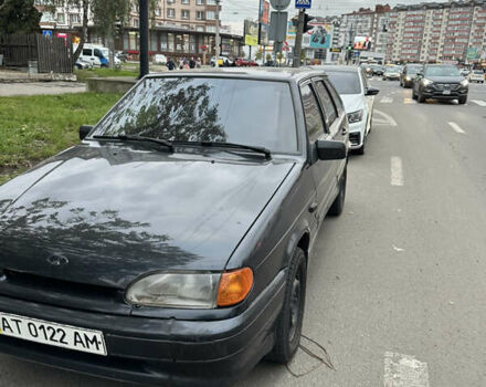 Черный ВАЗ 2114 Самара, объемом двигателя 1.6 л и пробегом 152 тыс. км за 1350 $, фото 1 на Automoto.ua