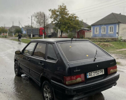 Черный ВАЗ 2114 Самара, объемом двигателя 1.59 л и пробегом 210 тыс. км за 1500 $, фото 1 на Automoto.ua