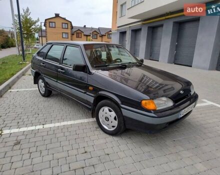 Черный ВАЗ 2114 Самара, объемом двигателя 1.6 л и пробегом 175 тыс. км за 1650 $, фото 6 на Automoto.ua