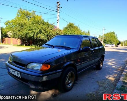 Черный ВАЗ 2114 Самара, объемом двигателя 1.6 л и пробегом 200 тыс. км за 850 $, фото 1 на Automoto.ua