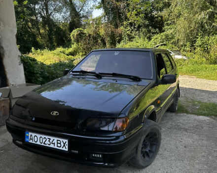 Чорний ВАЗ 2114 Самара, об'ємом двигуна 1.6 л та пробігом 250 тис. км за 1800 $, фото 4 на Automoto.ua