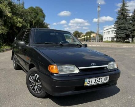 Чорний ВАЗ 2114 Самара, об'ємом двигуна 1.6 л та пробігом 67 тис. км за 2300 $, фото 1 на Automoto.ua