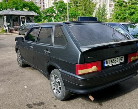 Черный ВАЗ 2114 Самара, объемом двигателя 1.6 л и пробегом 77 тыс. км за 1650 $, фото 2 на Automoto.ua