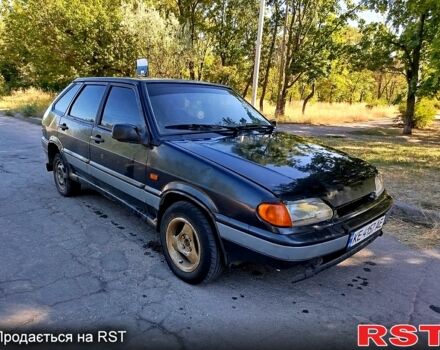 Черный ВАЗ 2114 Самара, объемом двигателя 1.6 л и пробегом 200 тыс. км за 850 $, фото 3 на Automoto.ua