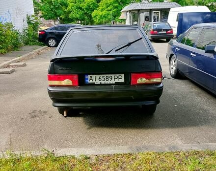 Черный ВАЗ 2114 Самара, объемом двигателя 1.6 л и пробегом 77 тыс. км за 1650 $, фото 4 на Automoto.ua