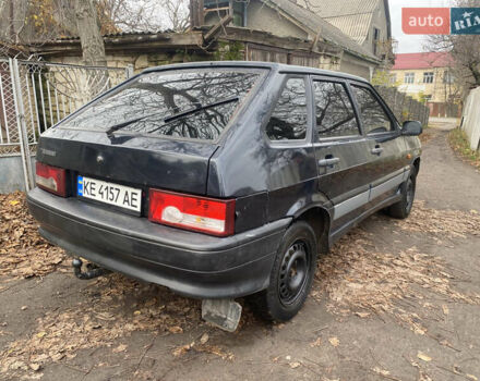 Черный ВАЗ 2114 Самара, объемом двигателя 1.6 л и пробегом 100 тыс. км за 1350 $, фото 5 на Automoto.ua