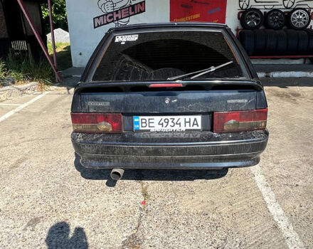 Черный ВАЗ 2114 Самара, объемом двигателя 1.6 л и пробегом 176 тыс. км за 2100 $, фото 2 на Automoto.ua