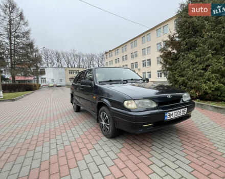 Черный ВАЗ 2114 Самара, объемом двигателя 1.6 л и пробегом 150 тыс. км за 2500 $, фото 1 на Automoto.ua