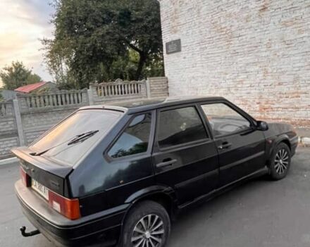 Черный ВАЗ 2114 Самара, объемом двигателя 1.6 л и пробегом 250 тыс. км за 1500 $, фото 3 на Automoto.ua