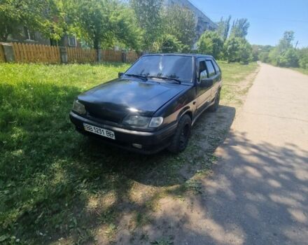 Чорний ВАЗ 2114 Самара, об'ємом двигуна 0.16 л та пробігом 50 тис. км за 1997 $, фото 1 на Automoto.ua