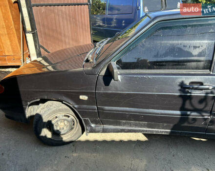 Черный ВАЗ 2114 Самара, объемом двигателя 1.6 л и пробегом 150 тыс. км за 1450 $, фото 8 на Automoto.ua