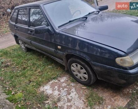 Черный ВАЗ 2114 Самара, объемом двигателя 1.6 л и пробегом 154 тыс. км за 1850 $, фото 1 на Automoto.ua