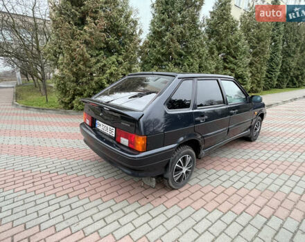 Черный ВАЗ 2114 Самара, объемом двигателя 1.6 л и пробегом 150 тыс. км за 2500 $, фото 3 на Automoto.ua