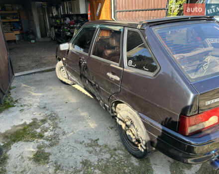 Черный ВАЗ 2114 Самара, объемом двигателя 1.6 л и пробегом 150 тыс. км за 1450 $, фото 2 на Automoto.ua