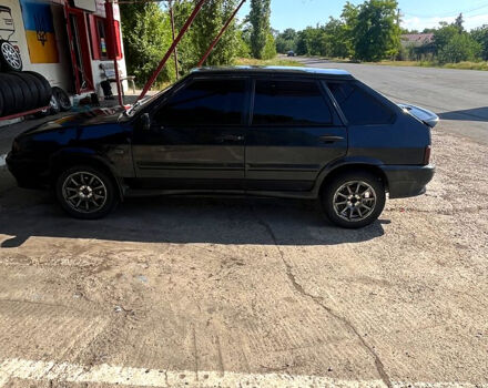 Черный ВАЗ 2114 Самара, объемом двигателя 1.6 л и пробегом 176 тыс. км за 2100 $, фото 1 на Automoto.ua