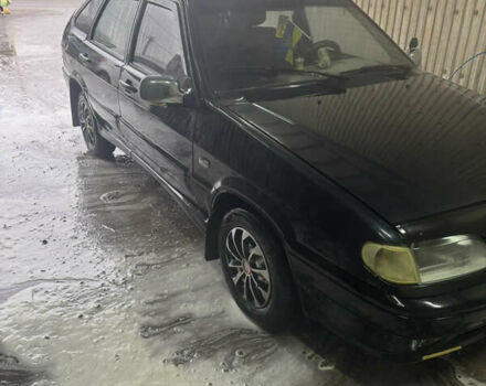 Черный ВАЗ 2114 Самара, объемом двигателя 1.6 л и пробегом 220 тыс. км за 1900 $, фото 1 на Automoto.ua